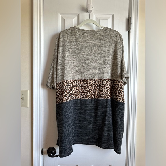 Umgee Color Block Open Cardigan - Picture 4 of 4